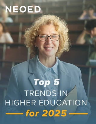 NEOED Top 5 Trends in Higher Education for 2025 Thumbnail