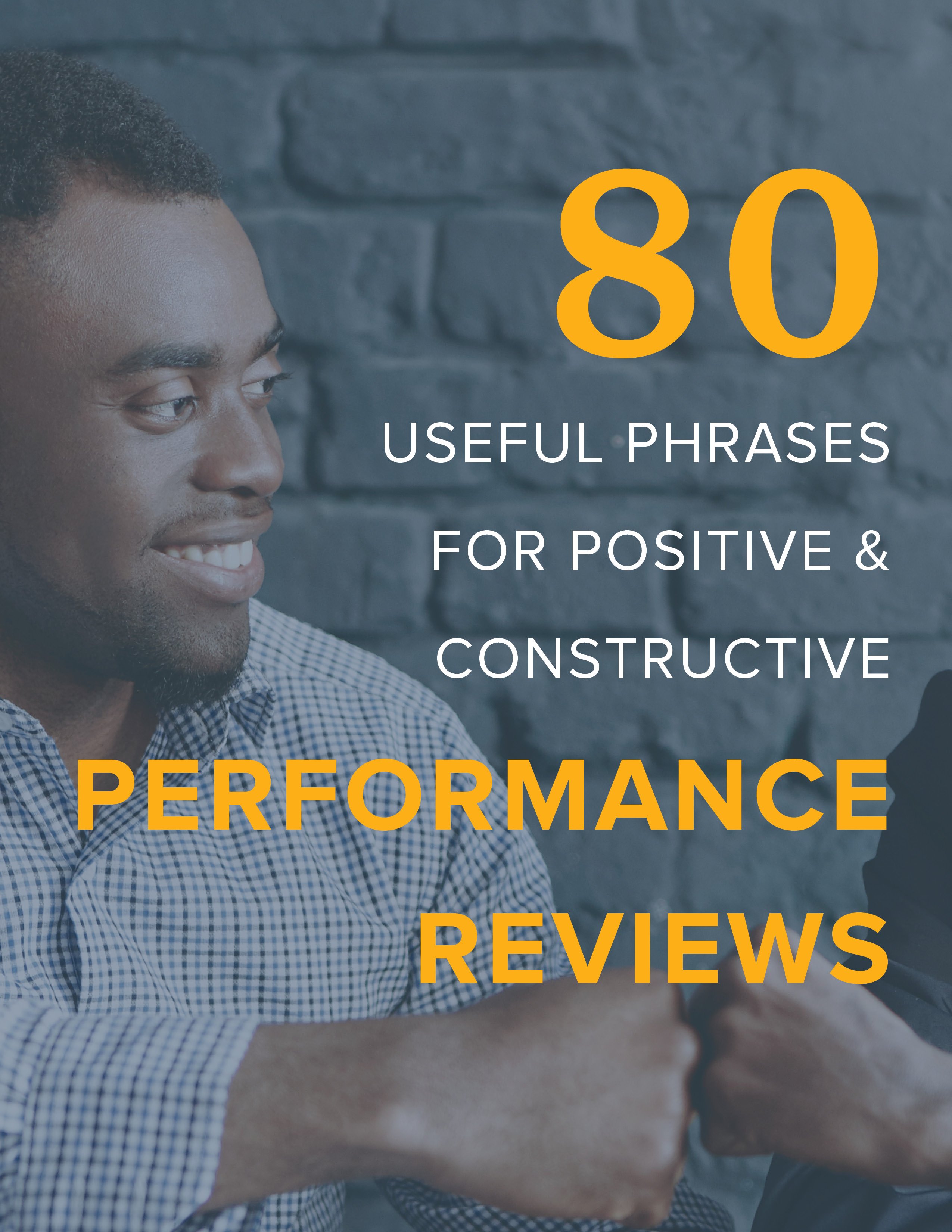 NEOED 80 Useful Phrases for Positive & Constructive Performance Reviews